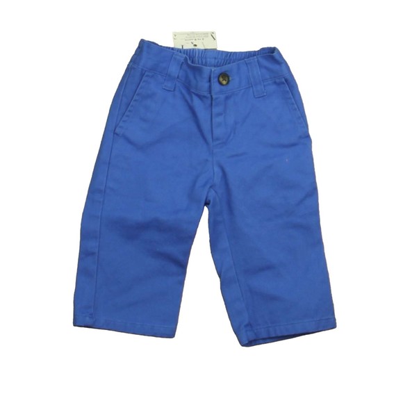 Janie and Jack Boys Blue Pants size: 3-6 Months - Picture 2 of 2